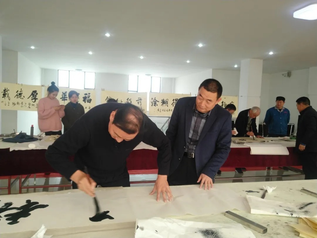 华烨集团#华烨集团举办“临沂市王羲之研究会书画艺术联谊会”