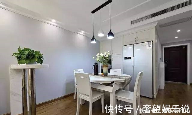 淋浴房|乔迁新家忍不住晒晒，尤其喜欢餐厅，大冰箱这样放太省地，还美观！