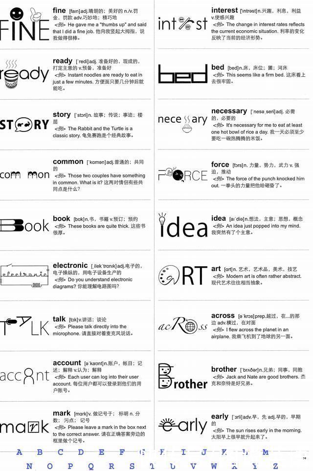 单词|图说英语:图解英语单词，透过图片积累单词