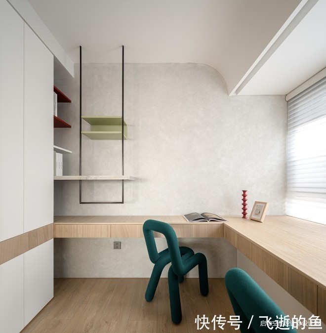 雾霾|雕塑玄关+进门卧室——“呵护型”色彩美家