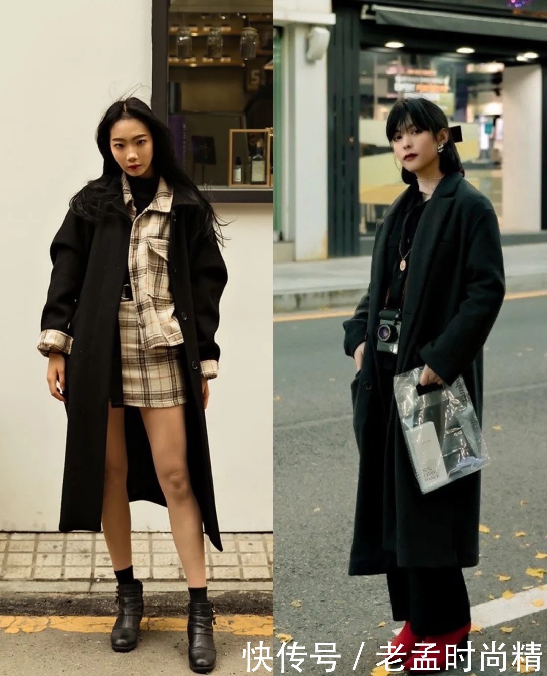 搭配|永不过时的黑色大衣, 今冬这样搭配更时髦! 回头率满满