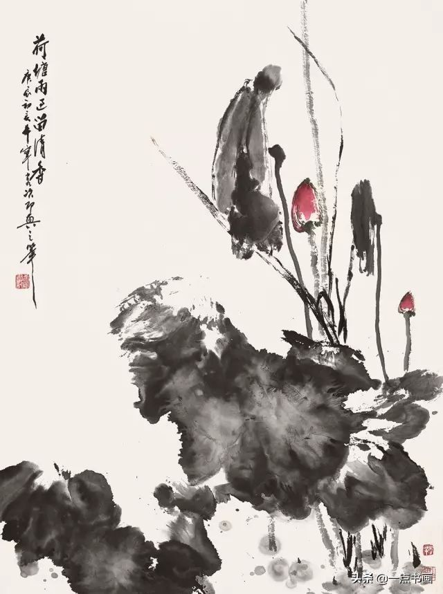 上海新华美专@于希宁画花卉果蔬，真漂亮