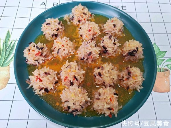 小孩|大人小孩都爱吃的儿童版「紫糯肉丸子」，学起来