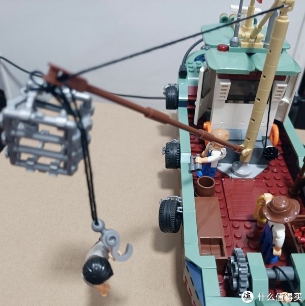 积木|国产积木分享:捕鱼达人-昌盛号帆船积木模型