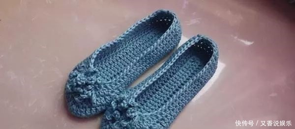 勾了一圈|好看又好钩的成人地板鞋编织,新手一看就懂,有图解