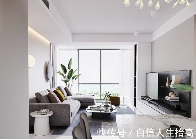 简约风格|现代简约风格三居室,时尚轻奢,适合一家四口的小家