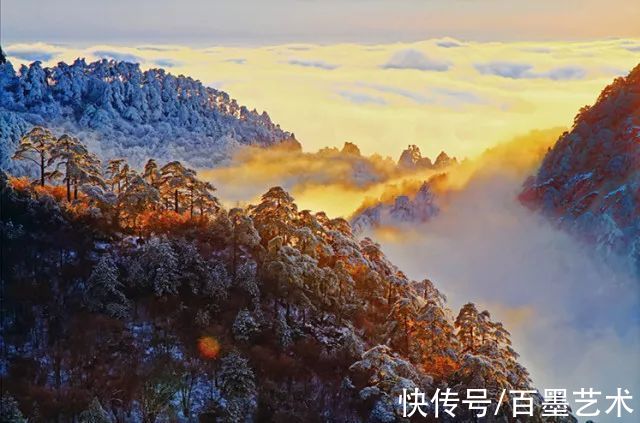 黄山风景区|央视航拍雪后的黄山，犹如仙境，美轮美奂