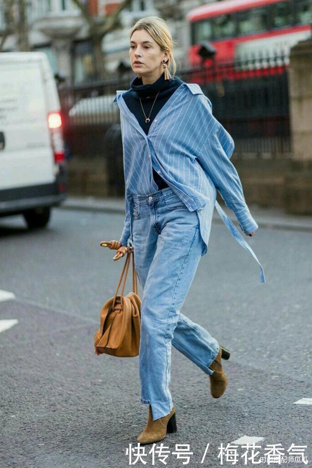 衬衫才是早秋的“扛把子”,今年流行穿这件,青春减龄又百搭