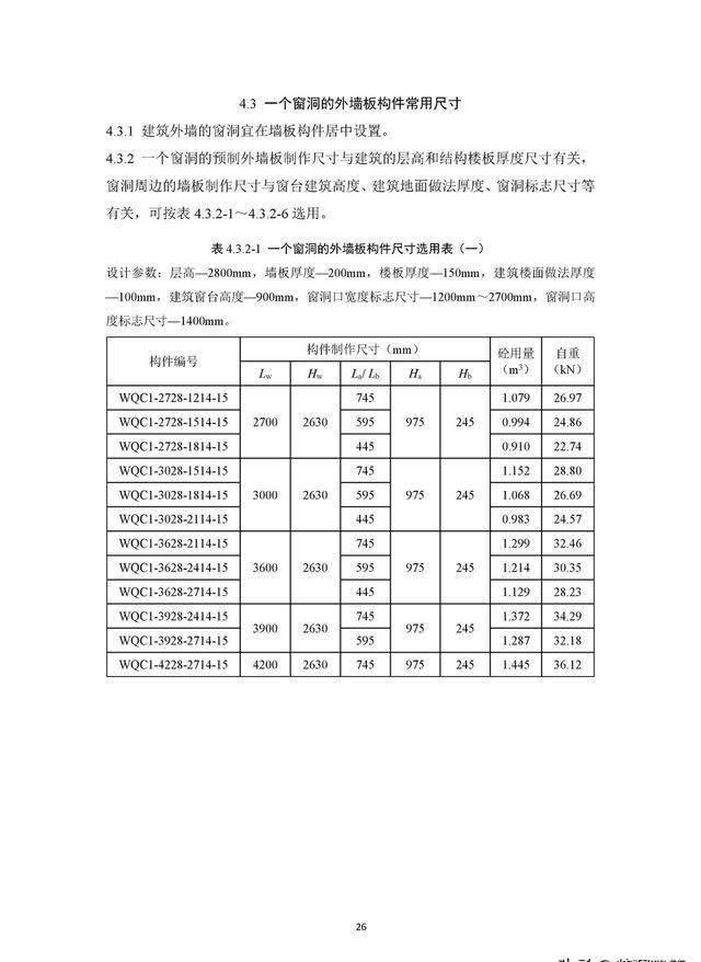 尺寸|住建部《装配式混凝土结构住宅主要构件尺寸指南》正式发布