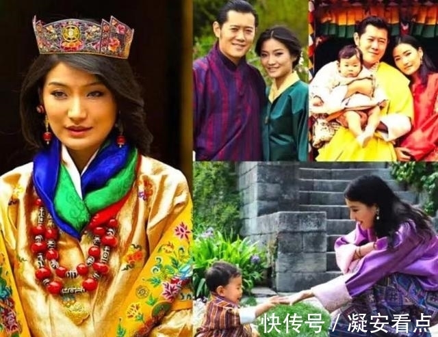 王后|太寒酸了!29岁不丹王后用发箍充当皇冠出席国宴,全靠颜值在硬撑