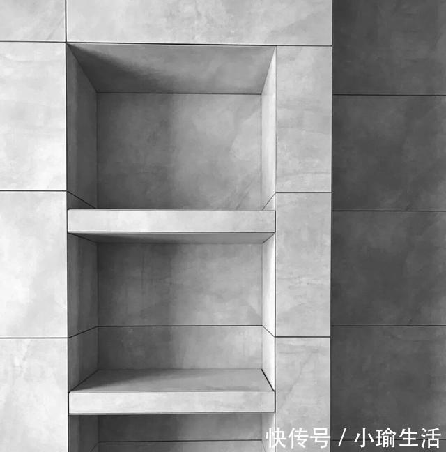 花洒|卫生间包管时如果用点心,能多出一排收纳格,比置物架可高级多了
