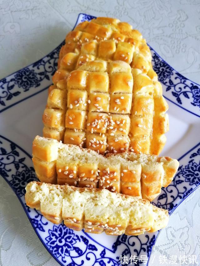 玉米|玉米面新吃法,不加油不加糖,不蒸不烙,味道香酥,吃一次还想吃