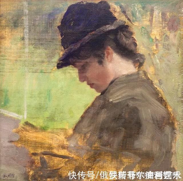 de&意大利大画家德·尼蒂斯的油画作品，莫名的好看，耐看，非常喜欢