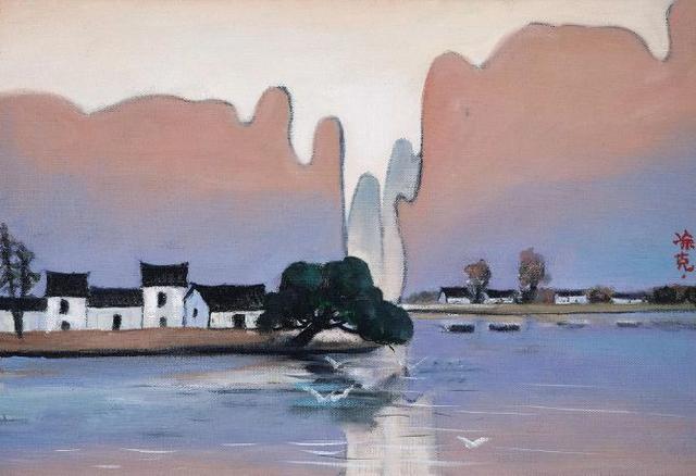 油画家凃克油画作品欣赏