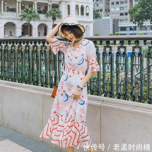 荷叶袖 你的身材穿哪款的连衣裙才好看,我是第5款,你呢?