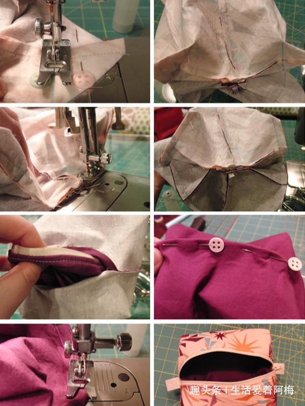 23种手工布包的做法，承包所有的收纳，旧衣服就能做，附教程