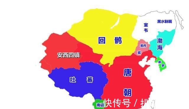 吐蕃|从地图看唐朝疆域：200多年的风云变化，中华民族的高光时刻