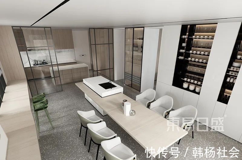 极简风|750㎡极简风别墅设计,日子不紧不慢,生活不急不躁