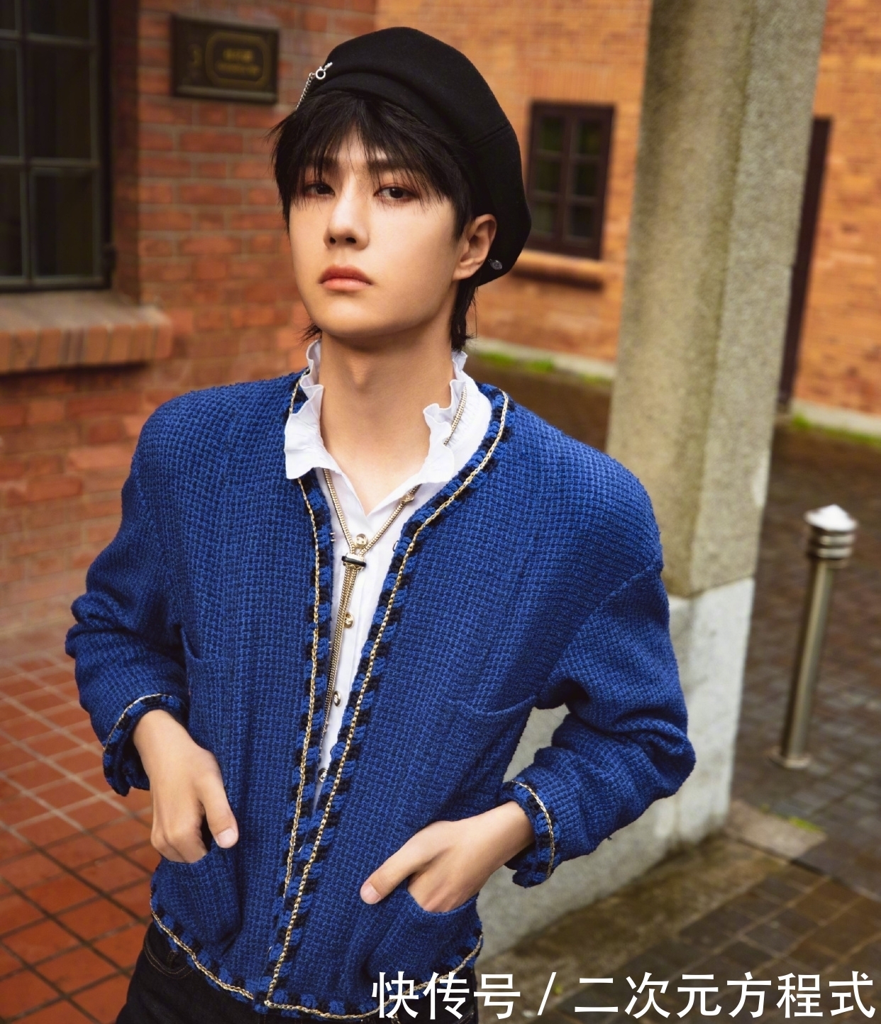 王一博与丁真合照颜值被吊打,虽然又瘦又高,但合照真的没赢