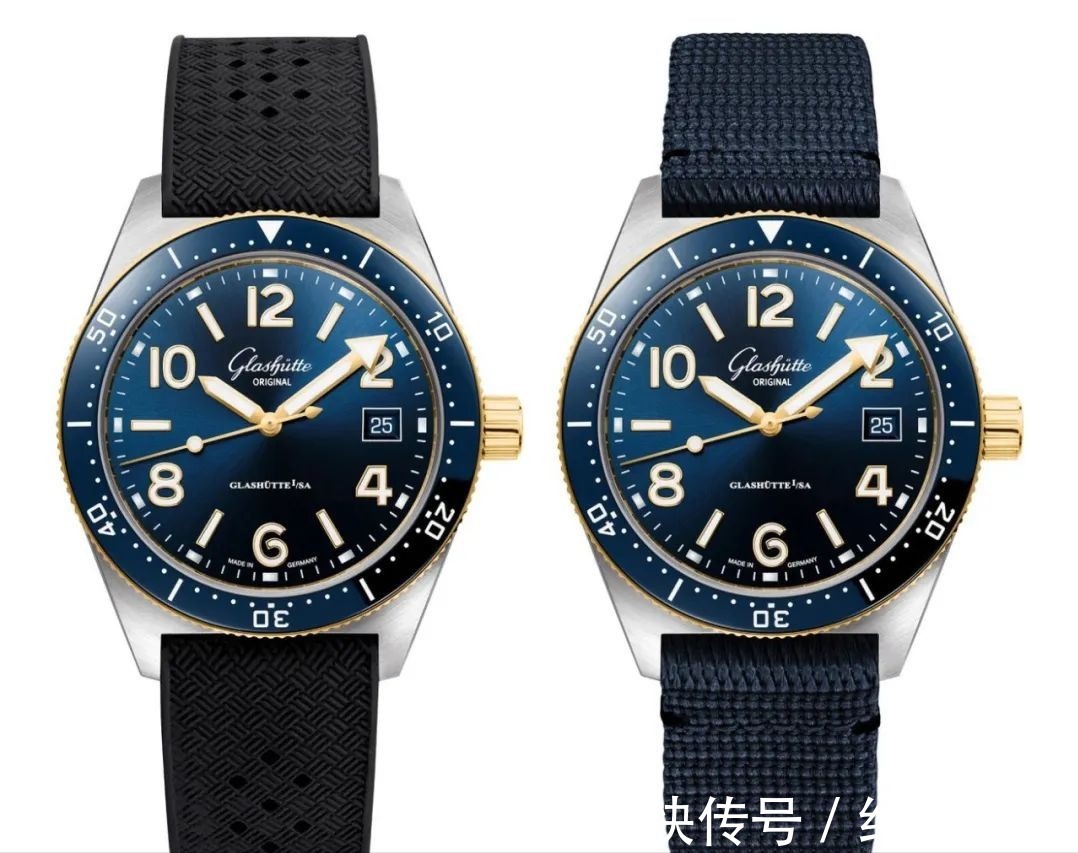 格拉苏蒂|潜水表如何进阶?彩色最好带点金?