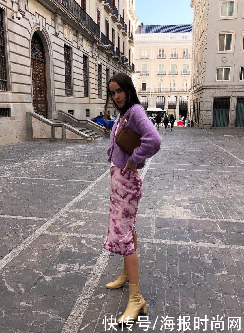 半裙|显瘦不挑人的半身裙，可能就是她们身上的这条了吧