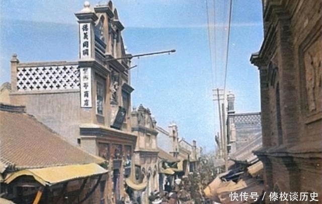 河南老照片流出，80多年前商丘街头景象！看下你认得不