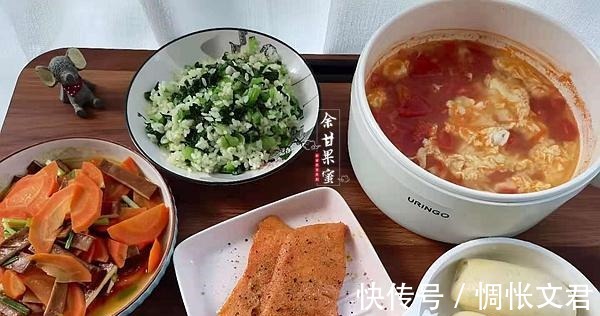 馒头|晒俩人晚餐,简单家常菜,煎煮蒸炒轻松上桌,朋友好聪明