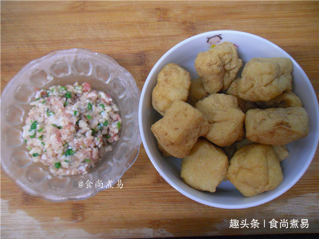 豆腐泡此做法，高端大气，饱满多汁百吃不厌，多数客家人都尝过