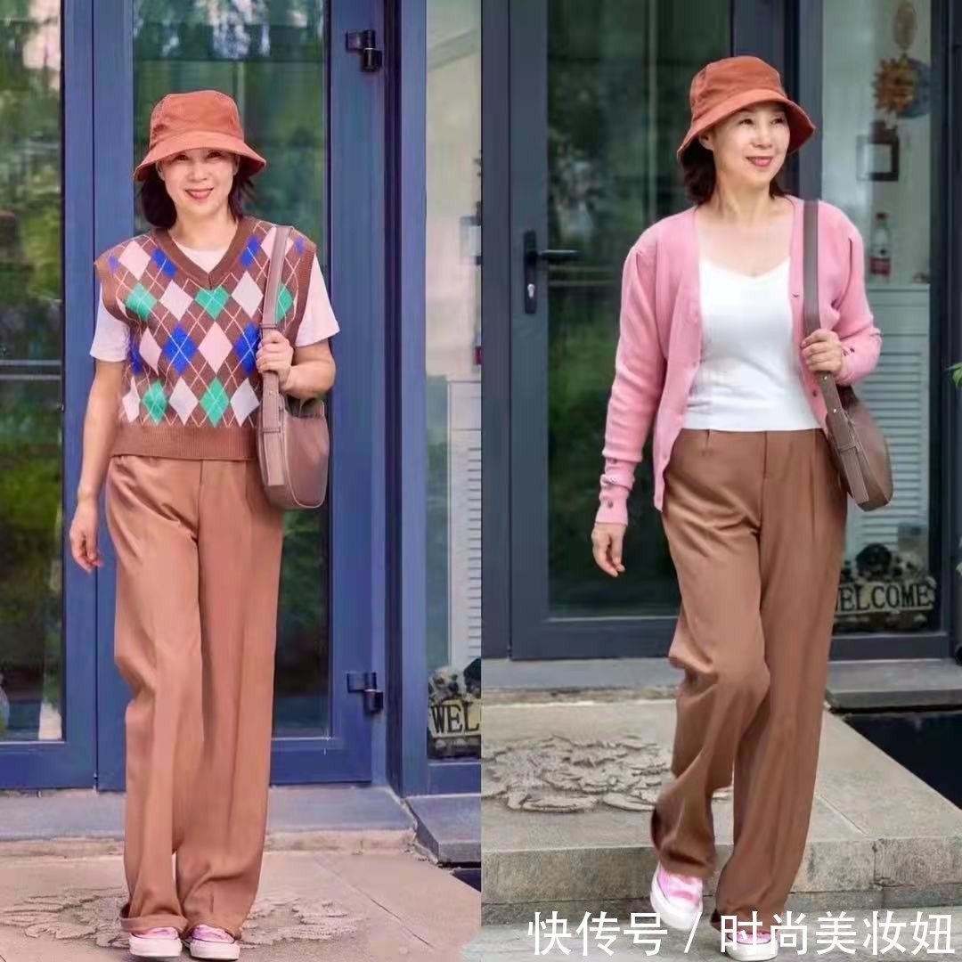 马甲|这才是实用的“一衣多穿”,教你选对款式,50、60岁穿出洋气范