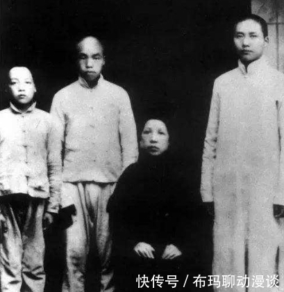 毛泽东|珍贵的老照片:毛泽东的全家福