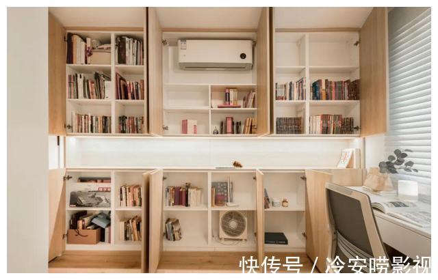 主卧|50㎡一字户型,逆袭两居室,独立厨房+办公区+浴缸全都有,真赞!