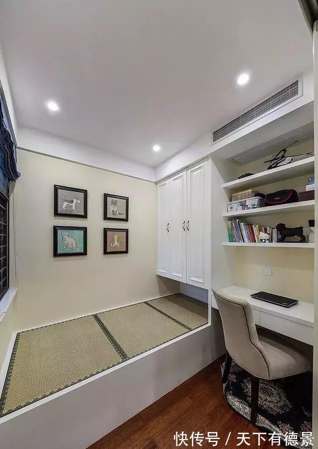 书房|现代简约风装修，浅色系搭配，光线明亮通透，一眼爱上这个家