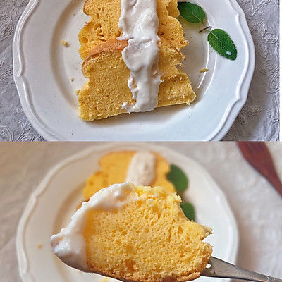 低卡无油酸奶蛋糕