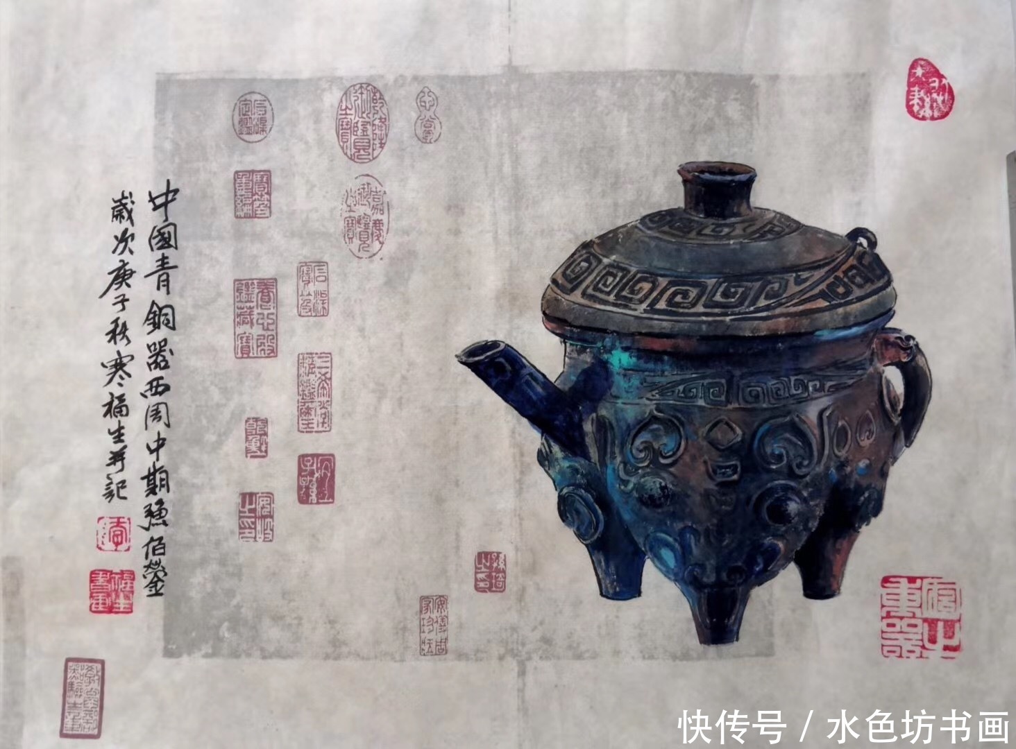 专栏|画家专栏 │李福生——青铜古韵 博古情怀