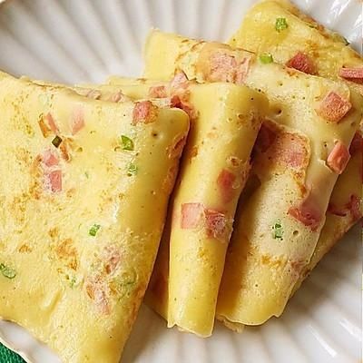 早餐来一份鸡蛋饼吧