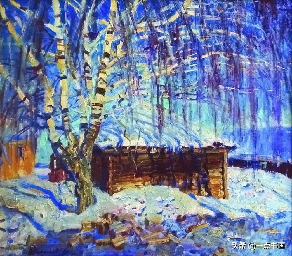 美术学院#阿巴库莫夫：被誉为俄罗斯的金笔，其画笔下都是净化的世界