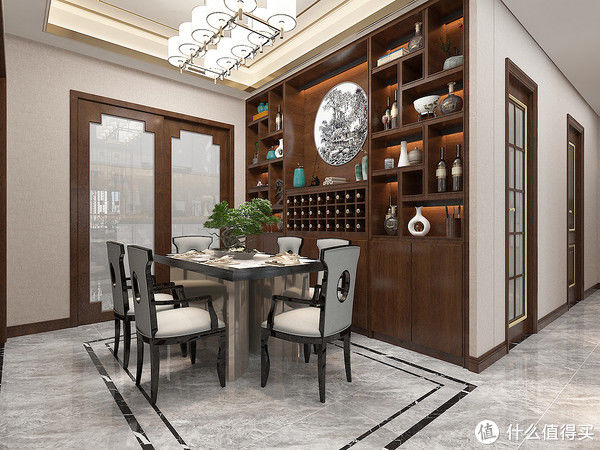 玄关|看了这对年轻夫妻的中式风装修,真的很喜欢,精致有品位,很高级