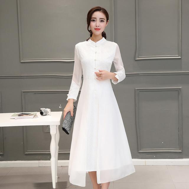 连衣裙|古韵高雅的旗袍裙,造就出一个大家闺秀