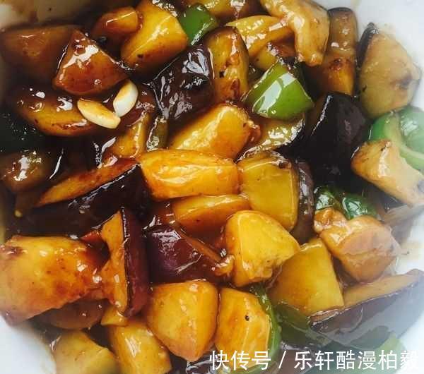 土豆|土豆炖茄子,香死老爷子,这样做比饭店还好吃