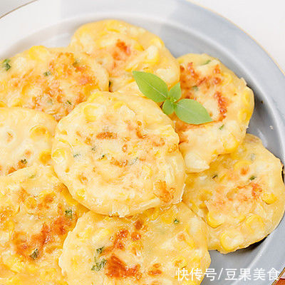 芝士玉米饼竟然这么好做？你一定得学学