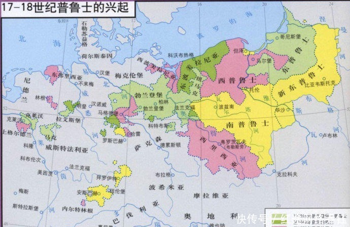 勃兰登堡藩|普鲁士王国的疆域,还有多少残留在德国?