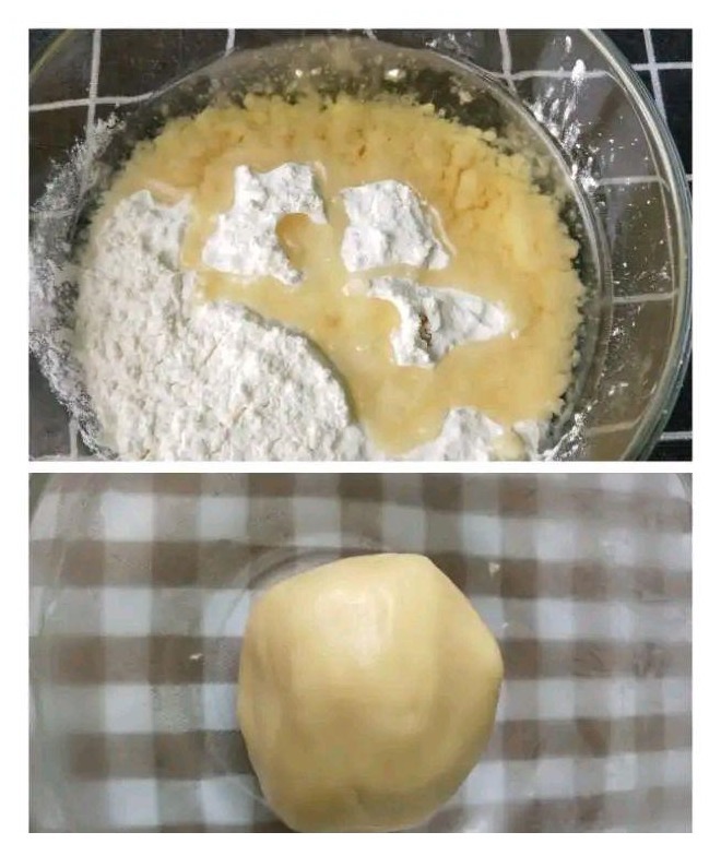 一点面粉加一点食用油，做出来的芝麻小饼，咸香适口，酥的掉渣