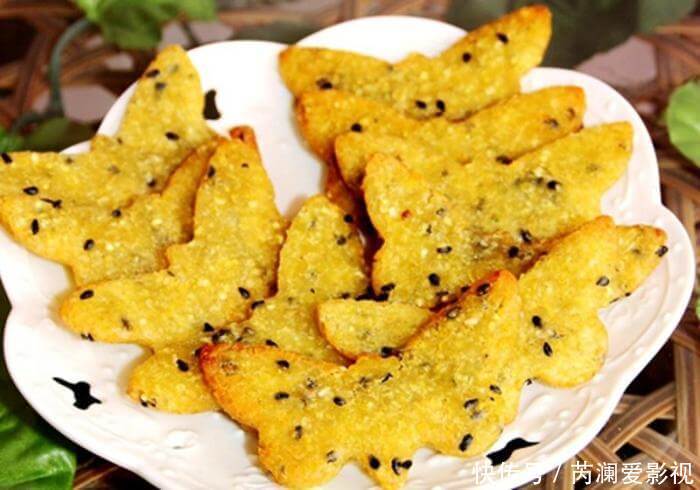 面粉|自制“小米锅巴”,又香又脆,不用面粉,不用烤箱,根本停不下来