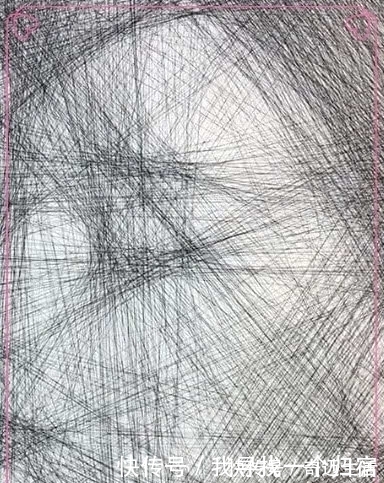 直线#小伙用直线画“奥黛丽赫本”,看到最后成品,网友:上帝吻过的手