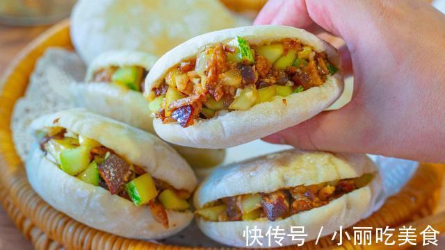 五花肉|教你做好吃的空心烧饼,无技巧无难度,夹菜夹肉都好吃,比买的香