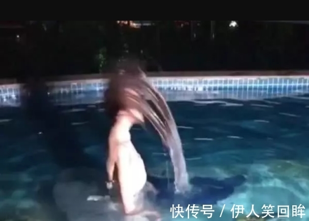 成片|新娘拍婚纱照时,模仿网红水中甩头发,成片让人意想不到!