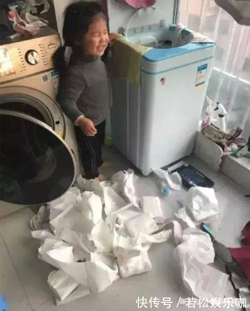 宝妈|“亲生的,没办法退货”,一组熊孩子作妖照走红,宝妈代入感很强