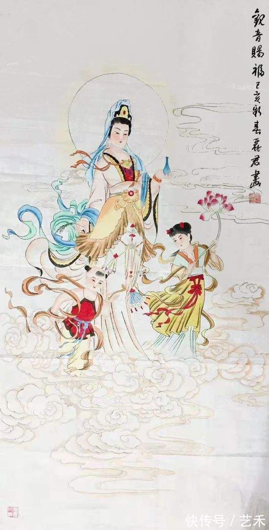 美术家协会#马丽君——天生爱丹青,丽质更擅美,腹有诗书气自华,最具潜质实力派女画家