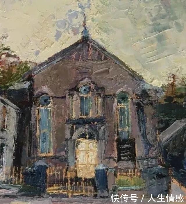 克罗齐#这种表现主义画得真美：英国画家琼·凯瑟琳作品选