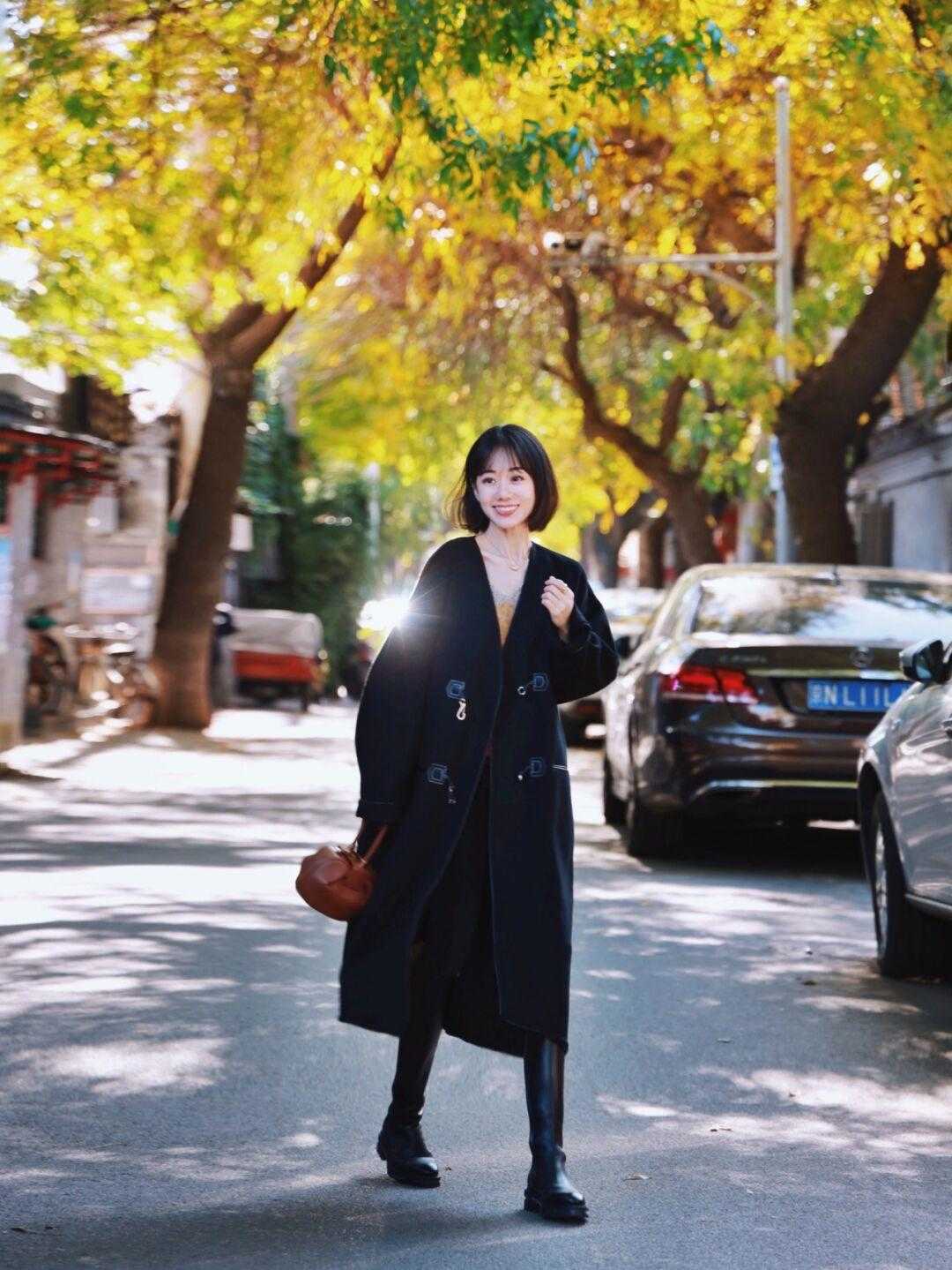 温暖|秋冬大衣的温暖,娴静柔和不负秋冬意